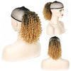 Drawstring Kinky Curly Ponytail Extension 10 inch (25 cm) - Short Afro Synthetic High-Temperature Fiber, 1-Piece