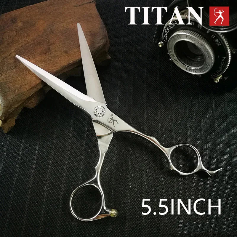 Titan VG10 Steel Hair Scissors 6.0 in (15.2 cm) Professional Hairdressing Barber Shears