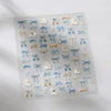 Gold Snowflake & Snowman 3D Self-Adhesive Christmas Nail Stickers with Rhinestones, 10.3 x 8 cm (4.06 x 3.15 in) Sheet