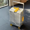 Aluminum Frame Rolling Luggage with Wide Handle, 360-Degree Silent Colorful Spinner Wheels and TSA Lock — 20/24/26/28 Inch (35–77 cm) Trolley Suitcase
