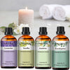 PHATOIL 30ml (1.01 fl oz) Essential Oils – Lavender, Peppermint, Vanilla, Tea Tree, Eucalyptus for Aromatherapy, Diffusers & Candle Making