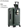 Hardshell Polycarbonate Spinner Luggage with TSA Lock - Lightweight Unisex Rolling Suitcase