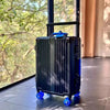 Aluminum Frame Rolling Luggage with Wide Handle, 360-Degree Silent Colorful Spinner Wheels and TSA Lock — 20/24/26/28 Inch (35–77 cm) Trolley Suitcase