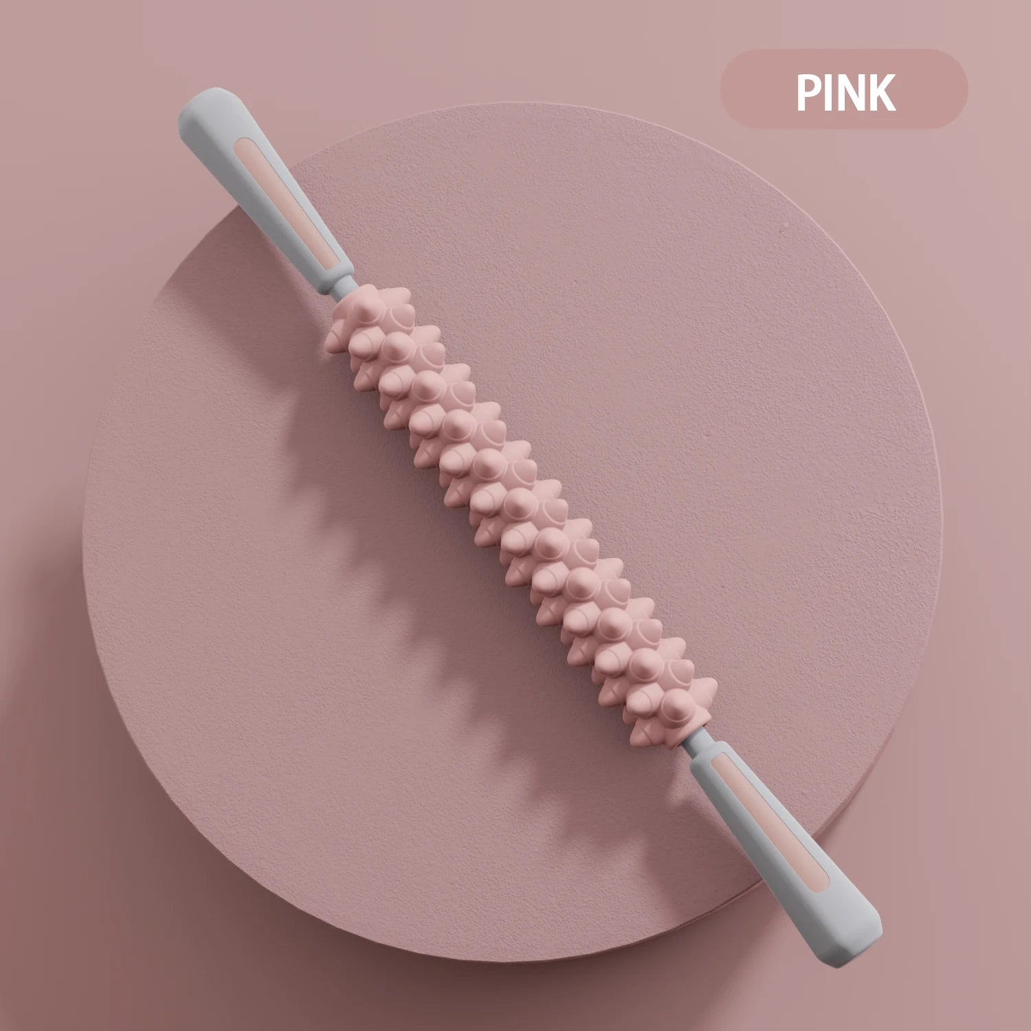 Wolf Tooth Muscle Massage Stick Roller - TPE Deep Tissue Massager for Calves, Thighs, Arms & Forearms, Yoga & Fitness Recovery