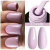 15ml (0.5 fl oz) Quick Extension Gel Nail Polish Nude Milk White Builder Hard Gel Varnish UV/LED