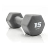 Rubber Hex Dumbbells 2–15 lb (0.9–6.8 kg) Neoprene Coated Non-Slip Home Gym Weights
