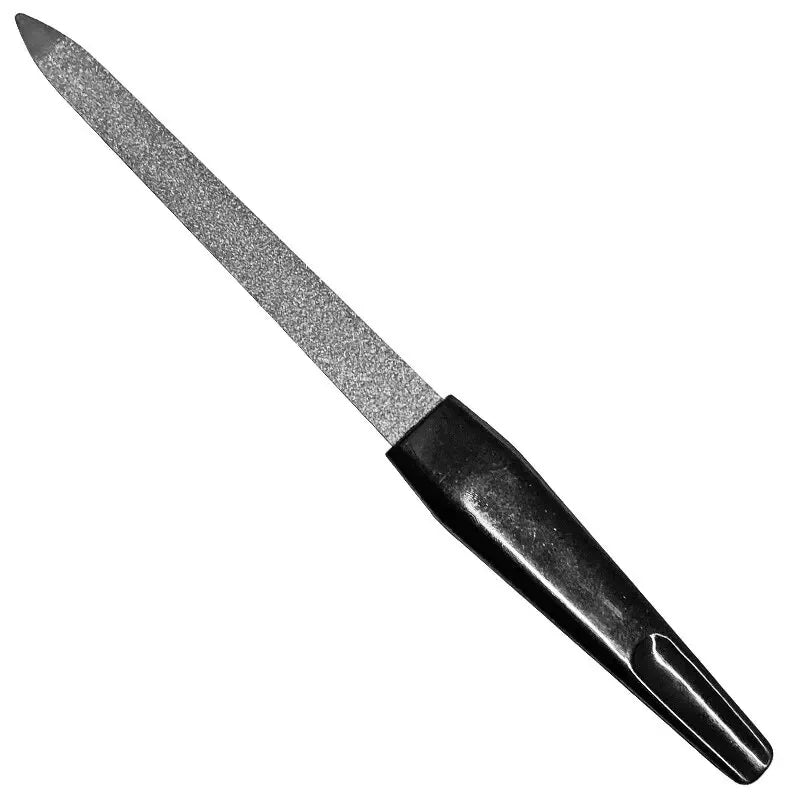 Stainless Steel Double-Sided Nail File 6 in (15 cm) Professional Manicure & Pedicure Tool