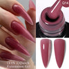 15ml (0.5 fl oz) Quick Extension Gel Nail Polish Nude Milk White Builder Hard Gel Varnish UV/LED