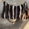 Real Mink Fur Shoulder Bag Luxury Women's Fur Crossbody Handbag