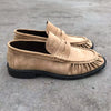 Women's Retro Faux Suede Loafers — Genuine Leather Lining, Sheepskin Insole, Rubber Sole