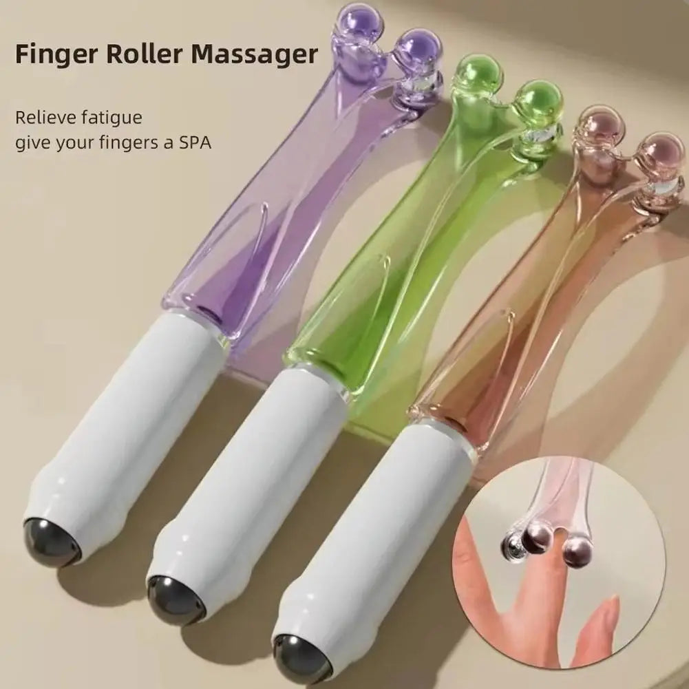 Finger Massager Roller - Hand & Palm Massage Tool for Arthritis Relief, Pain Relief & Improved Circulation