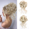 Chorliss 10-Inch (25 cm) Curly Claw Clip-In Ponytail Hair Extension – Fluffy Messy Chignon Bun, ~50 g