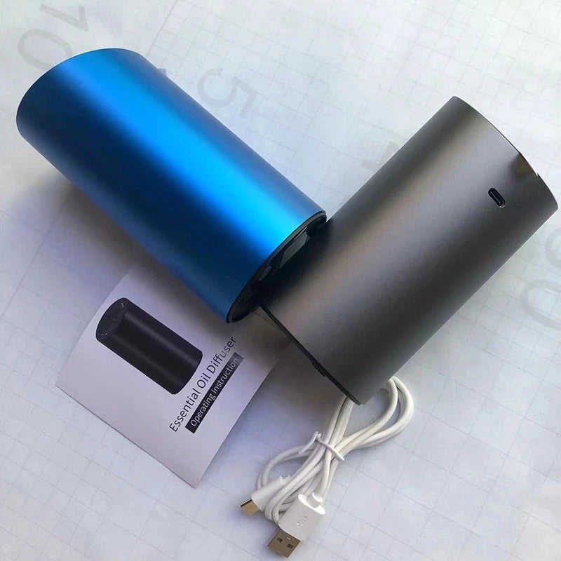 Electric Nebulizer Aroma Diffuser – Portable Scent Machine for Car & Home, Essential Oil Vaporizer