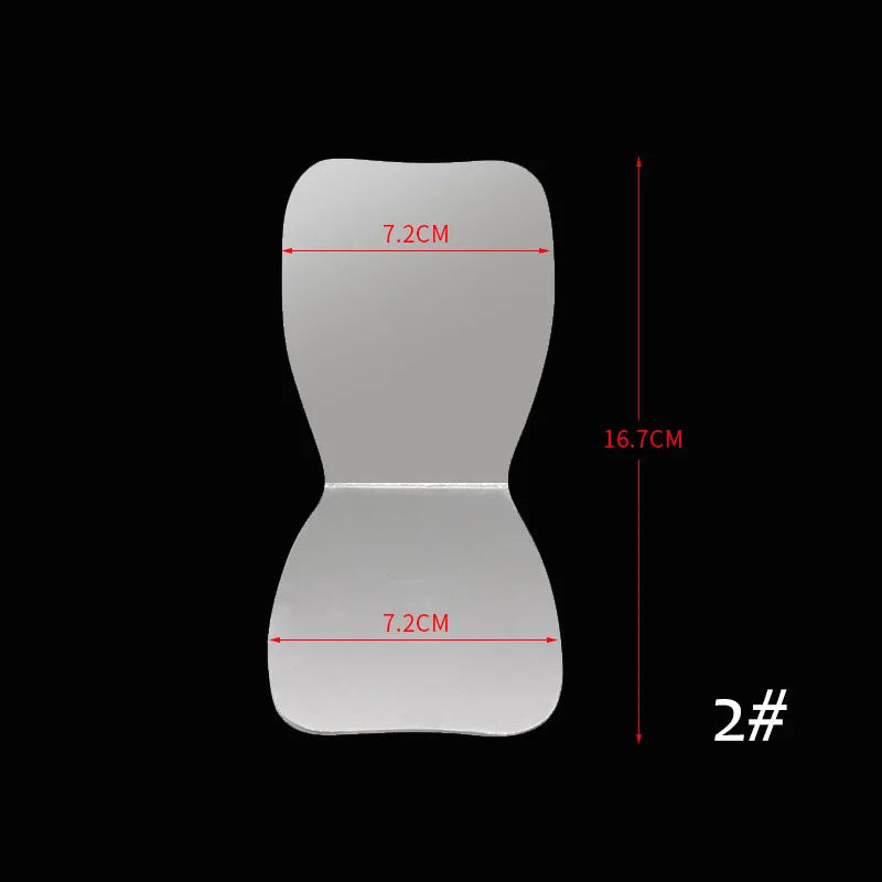 Stainless Steel Intraoral Dental Photography Mirror - Double‑Sided Autoclavable Reflector for Dentists & Orthodontics