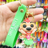 Lilo & Stitch Silicone Keychain Pendant - Cartoon Key Ring for Car, Phone & Bag (4–6 cm / 1.6–2.4 in)
