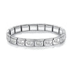 9mm (0.35 in) Italian Elastic Star Heart Butterfly Charm Bracelet - Stainless Steel Bangle for Women
