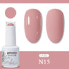 Glitter Gel Nail Polish 15ml Soak-Off UV/LED Base & Top Coat, 321 Colors