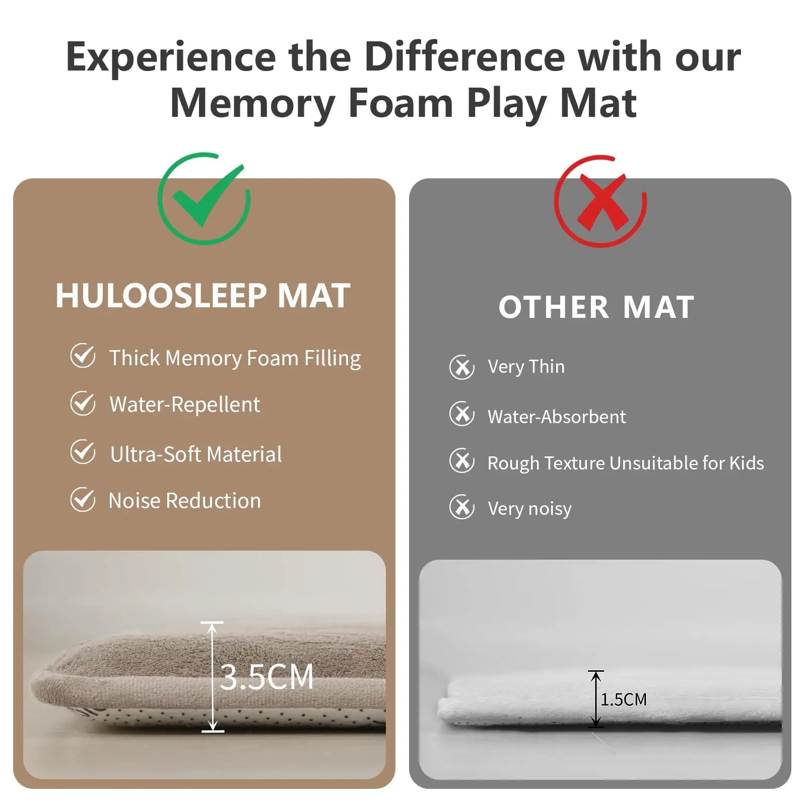 Large Non-Slip Thick Foam Baby Play Mat – Soft Coral Velvet Rug for Kids & Yoga, Living Room Floor Mat