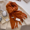 SENAIFEI Luxury Winter Wool Scarf for Women – Cashmere-Feel Pashmina Shawl Wrap, Thick Soft 30 x 200 cm (11.8 x 78.7 in)