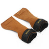 Faux Leather Non-Slip Palm Protector Wrist Wrap for Weightlifting — Wear-Resistant Grips for Deadlifts & Pull-Ups