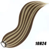 24-Inch (61 cm) Synthetic Braided Ponytail Extension – Black Long Straight Hairpiece with Elastic Band