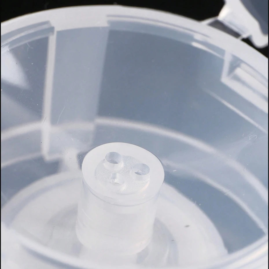 200ml (6.8 fl oz) Refillable Pump Bottle for Nail Polish Remover Press Dispenser — Manicure & Makeup Cleaner