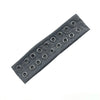 Punk Hollow Eyelet Elastic Headband – Wide Stretch Steampunk Goth Rock Hair Accessory for Women