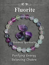 Natural Pyrite Bead Bracelet Unisex Healing Stone Jewelry for Wealth Abundance and Protection