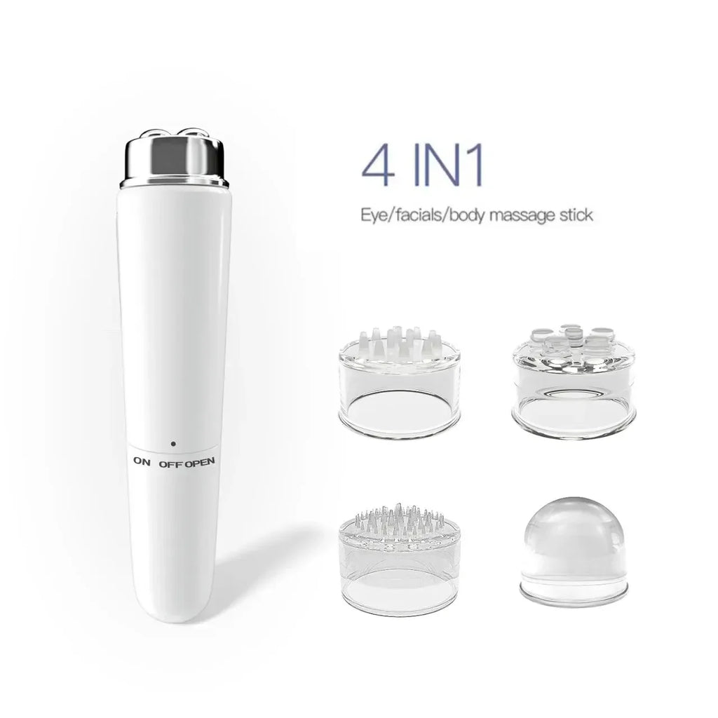 Electric Facial Massager Micro Vibration Eye Beauty Instrument For Relax Eye Dark Circles Eye Bags Puffiness Eye Massage