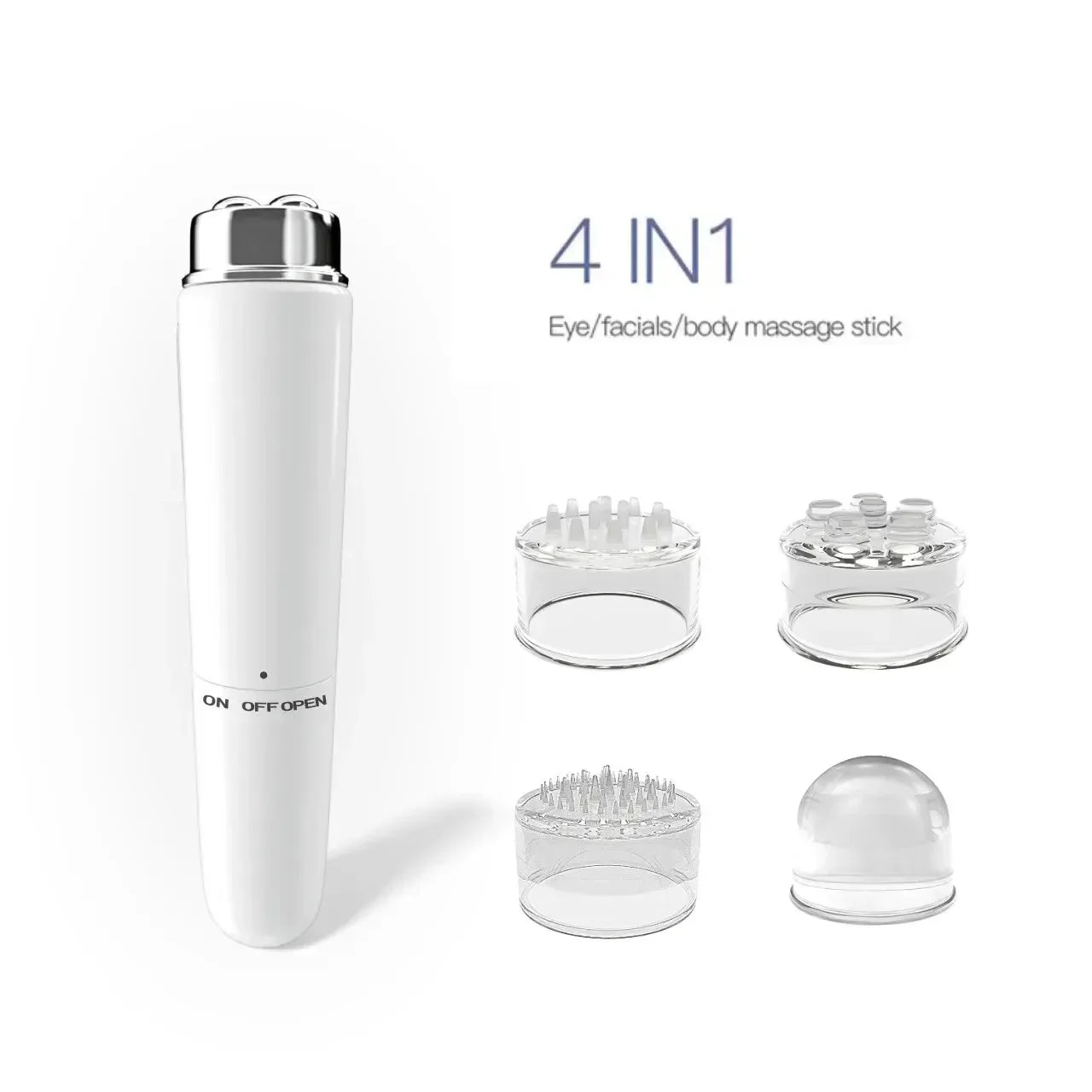Electric Facial Massager Micro Vibration Eye Beauty Instrument For Relax Eye Dark Circles Eye Bags Puffiness Eye Massage