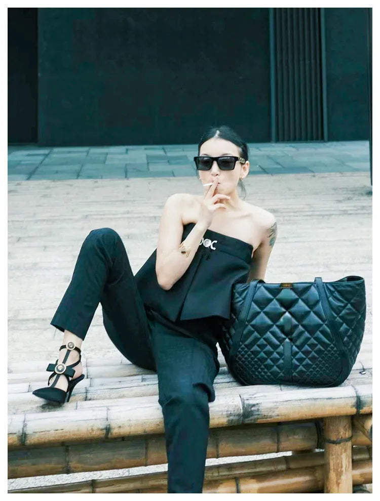 Bow Tie Pointed Toe Thin Heel Sandals for Women, Roman Straight Strap, 2.0-3.1 in (5-8 cm) Heel