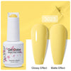 15ml (0.5 fl oz) Gel Nail Polish – HEMA/TPO-Free Semi-Permanent UV/LED No-Wipe Top Coat Nail Art
