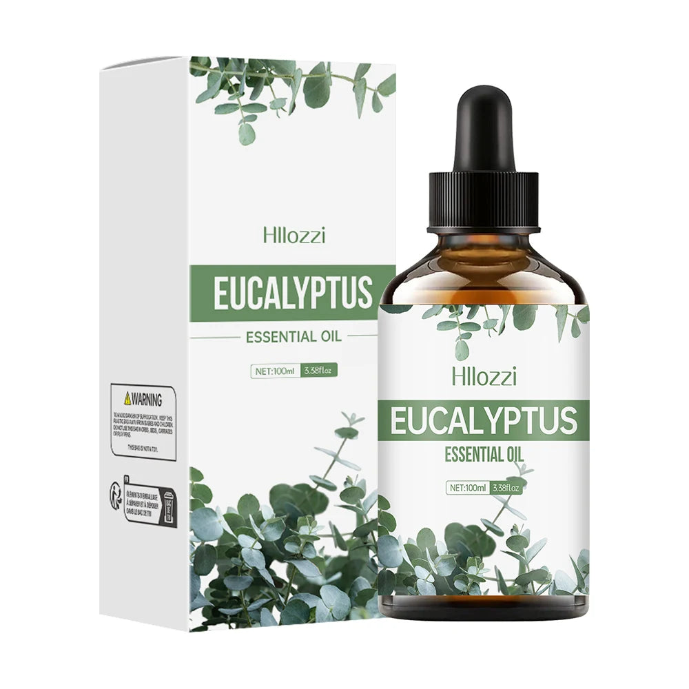 Pure Eucalyptus Essential Oil for Face & Body – Moisturizing Massage Oil | Eucalyptus Globulus