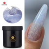 Clear Acrylic Builder Gel for Nail Extensions 250g (250ml) TPO-Free Hard Acrygel Pink Nude White for French Nail Art