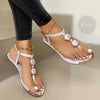 Women's Flat Summer Sandals Casual Open-Toe Slip-On Flip Flops