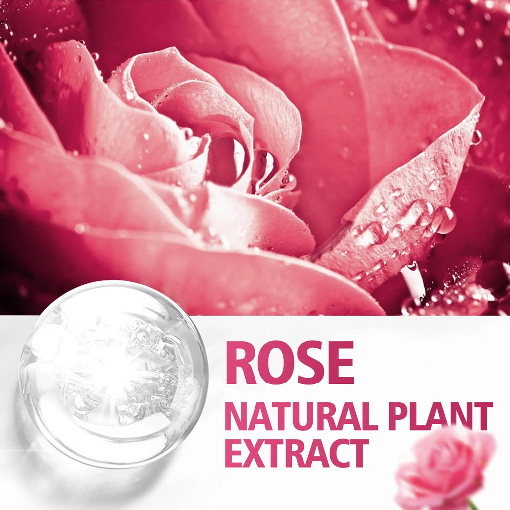 Rose Aromatherapy Essential Oil - Moisturizing Facial & Body Massage Oil with Long-Lasting Fragrance