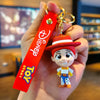 Lilo & Stitch Silicone Keychain Pendant - Cartoon Key Ring for Car, Phone & Bag (4–6 cm / 1.6–2.4 in)
