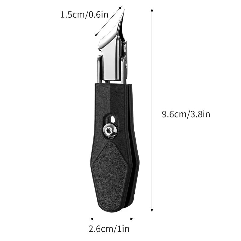Eagle Beak Diagonal Nail Clipper – Precision Stainless Steel Toenail Cutter for Pedicure & Foot Care