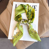 Satin-Look Square Scarf 27.6 x 27.6 in (70 x 70 cm) Cat Print Headscarf, Neck Wrap & Bandana for Women