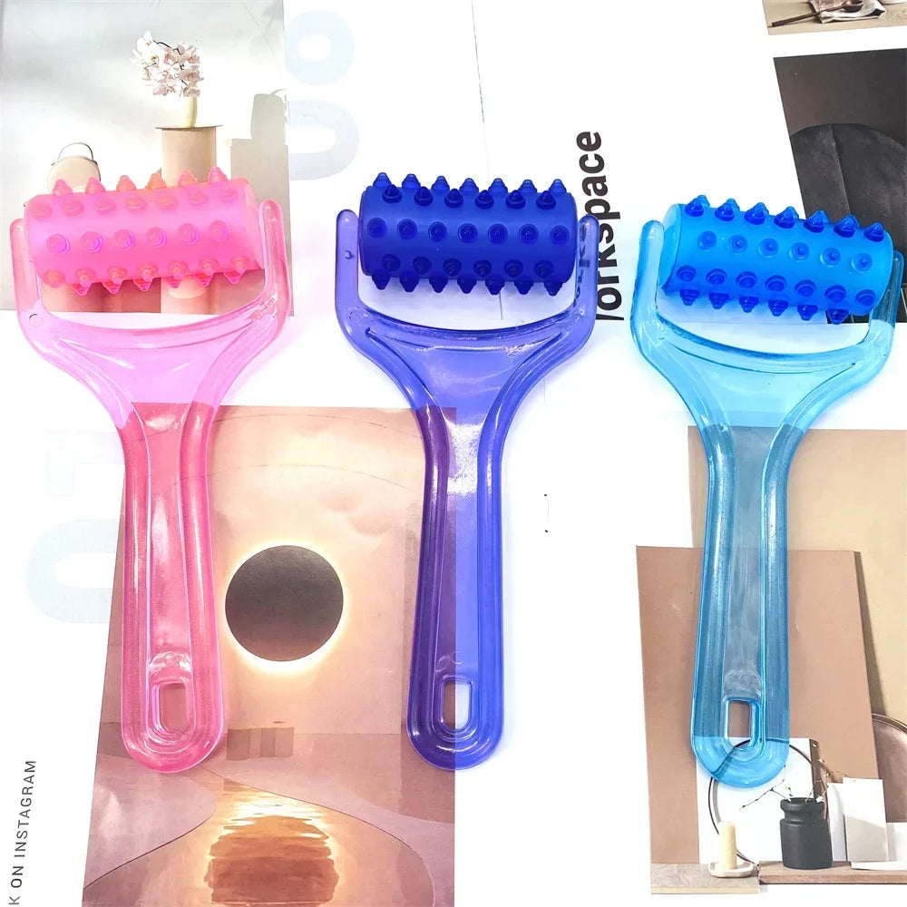 Facial & Body Roller Massager - Face Lifting, Leg Massager for Slimming, Acupoint Stimulation & Muscle Relief