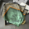 Luxury Silk-Feel 70cm (27.6in) Square Satin Scarf for Women — Neck Tie, Hair Bandana & Headkerchief