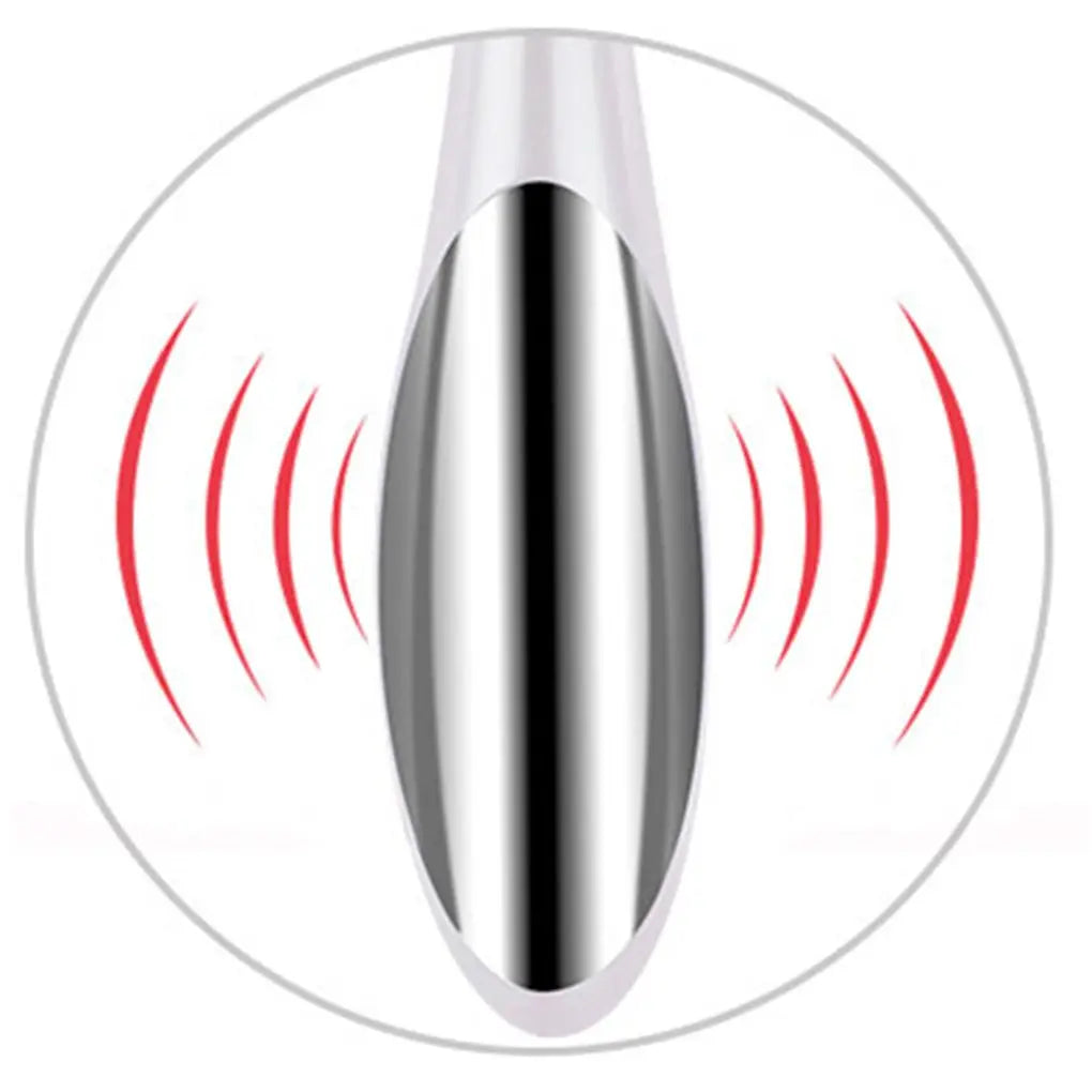 Vibrating Eye Massager Wand – Portable Anti-Aging Eye Contour Pen with Micro Vibration for Wrinkles & Puffiness