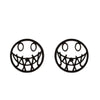 Cute Halloween Ghost Stud Earrings for Women – Stainless Steel Cartoon Minimalist Earrings (Black/Silver/Gold/Rose Gold)
