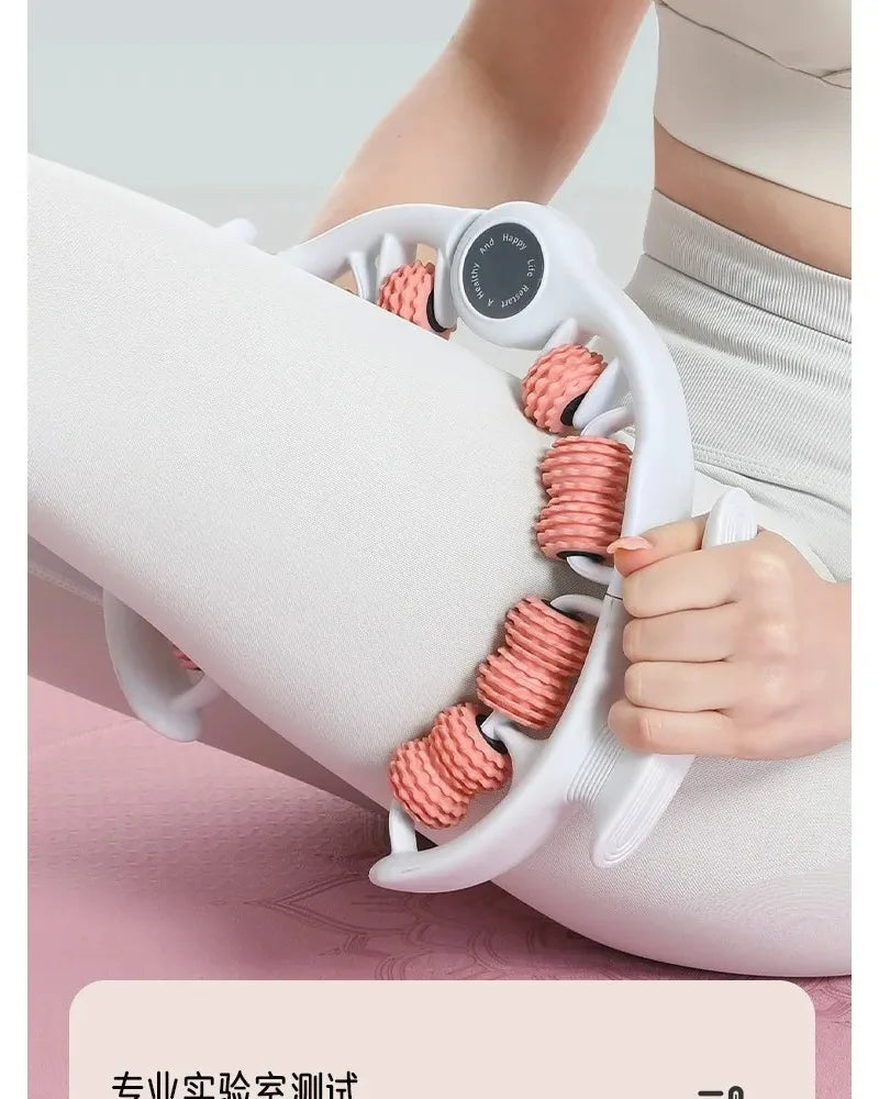 DEDOMON Cellulite Leg Roller Massager – Manual Thigh & Buttock Muscle Roller, Multi-Function Pelvic Floor Trainer