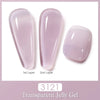 Red Semi-Permanent UV Gel Nail Polish 15ml (0.5 fl oz) Top & Base Hybrid
