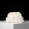 Elegant Rose Clutch Bag - Floral Kiss-Lock Evening Bag for Weddings & Parties