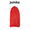 Women's Mesh Crochet Hair Net Snood Solid Color Sleeping Cap Turban - Small, Large