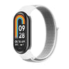 Nylon Loop Strap Compatible with Smart Fitness Bands - Adjustable Breathable Sport Wristband, NFC-Compatible Replacement
