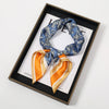 Bohemian Paisley Satin-Feel Polyester Square Scarf for Women 70×70 cm (27.6×27.6 in) – Neck, Hair, Bandana Shawl