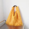 Women's Winter Faux Fur Shoulder Bag - Plush Large Capacity Y2K Furry Tote